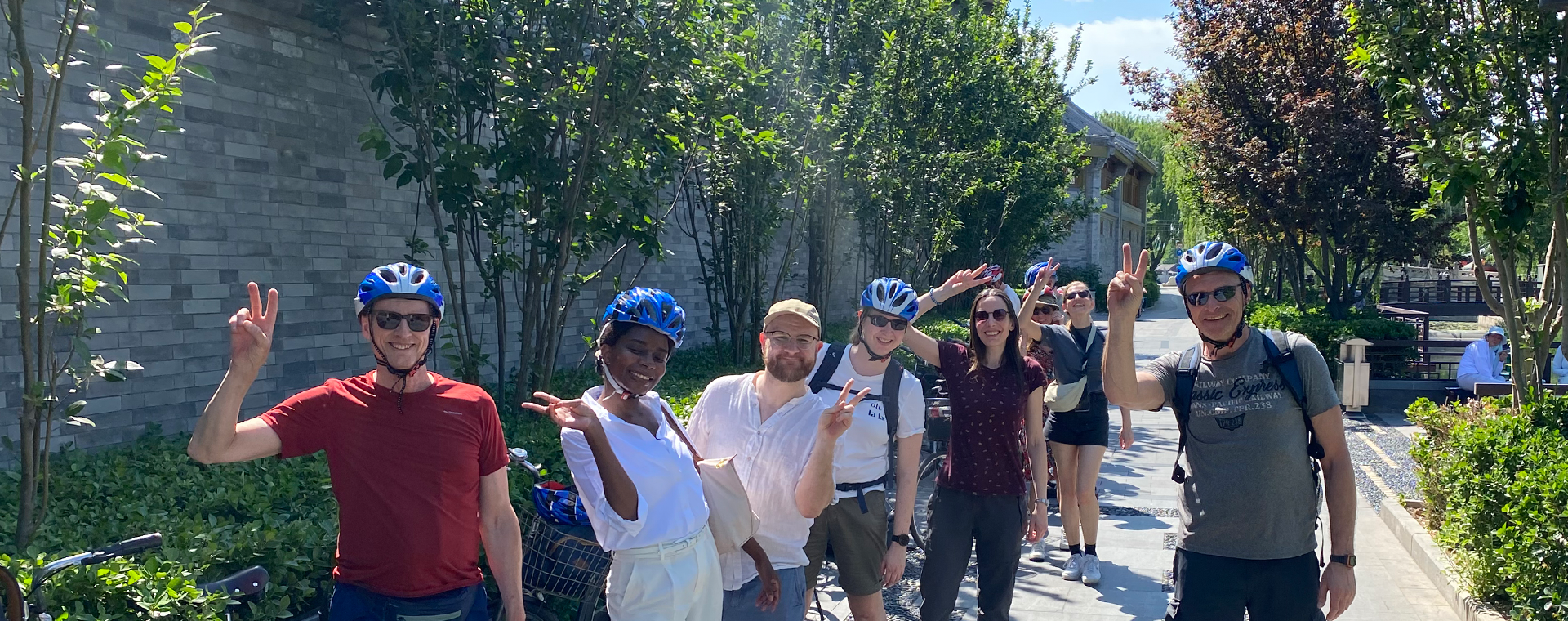 Biking in Beijing Hutong